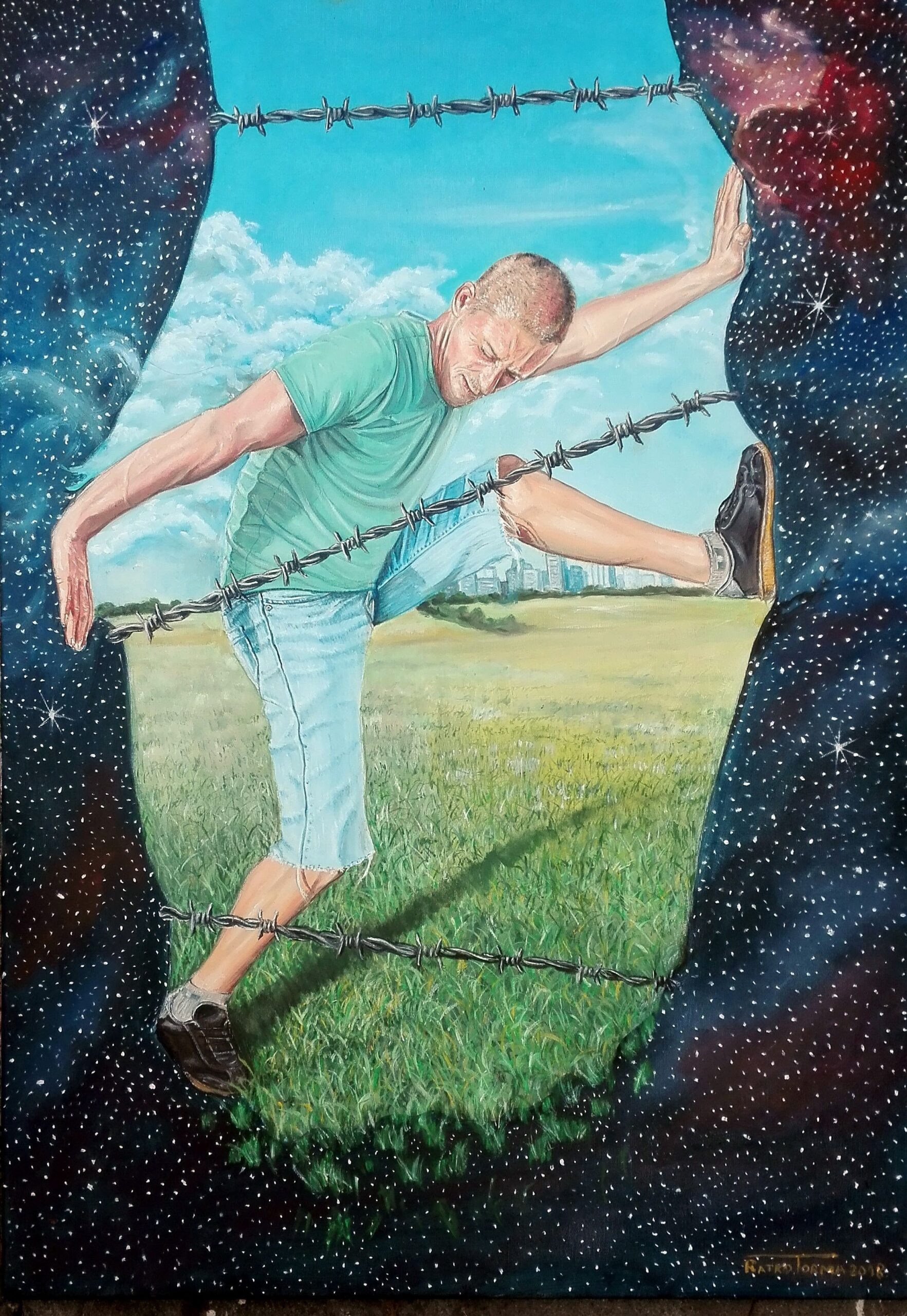 Fear of awakening - ол он цанвас 70џ100цм